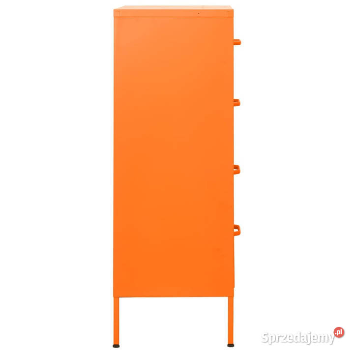 Szafka z szufladami pomarańczowa 80x35x1015 sprzedam