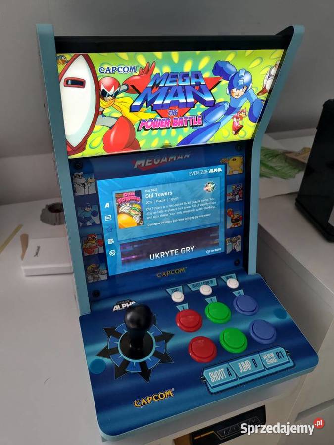 Evercade Alpha konsola automat 8 Babienica