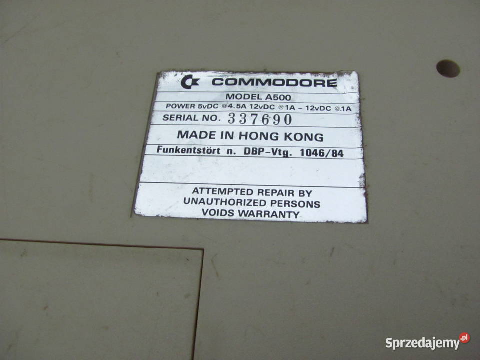 Komputer Amiga 500 pełnosprawna odbiór osobisty Łódź