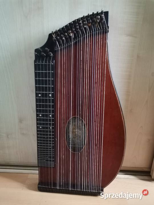 Przedwojenna Cytra kompletny zestaw ART DECO Kraków sprzedam