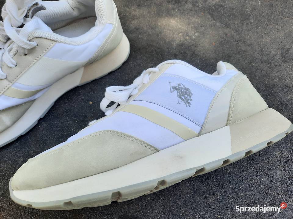 38 US Polo damskie sneakersy białe 235 Szczerbice