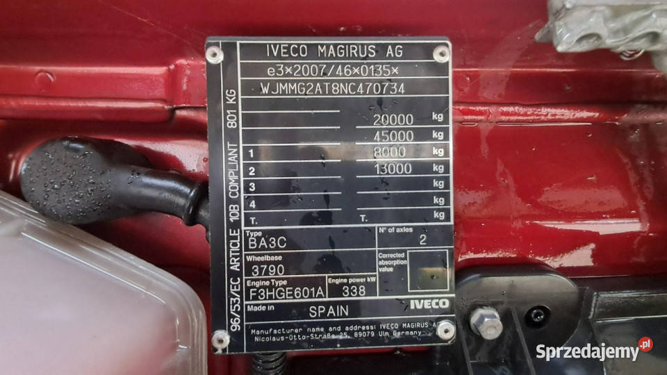 Iveco AS440STP dolnośląskie Komorniki