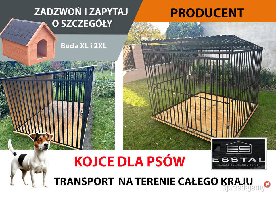 Mały Kojec Psa Klatka na Wymiar ESSTAL Łuków