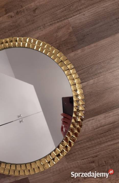 LUSTRO okrągłe glamour kryształki 50 60 70 Przemyśl sprzedam