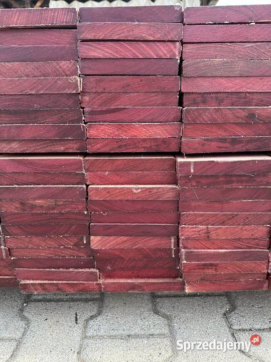 DESKA TARASOWA EGZOTYCZNA AMARANTPURPLE HEART dolnośląskie Prusice