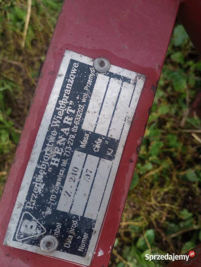 Zgrabiarka zawieszana 4 gwiazdowa świętokrzyskie Huta Nowa sprzedam