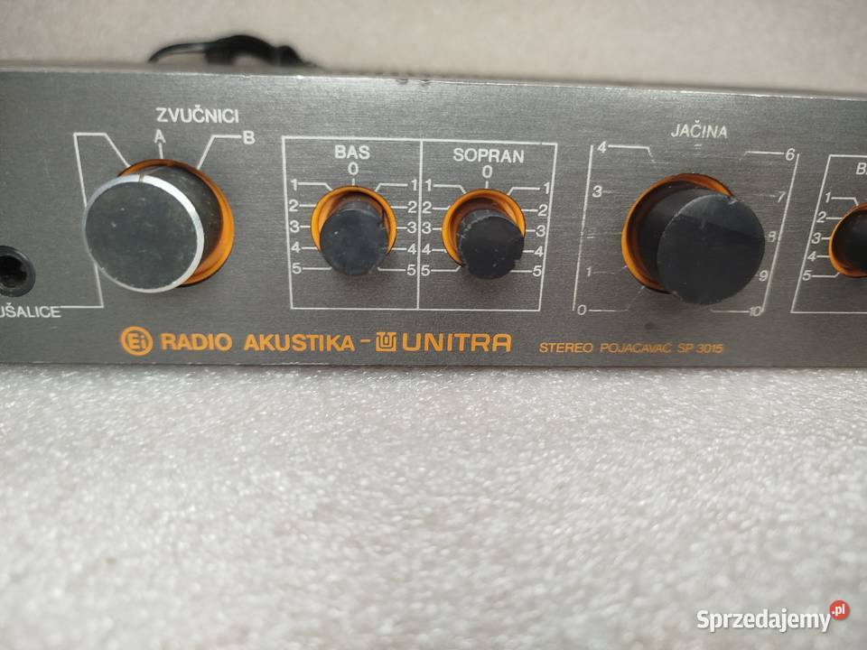 Wzmacniacz Radio Acustika SP 3015 Unitra PW3015 Zgierz