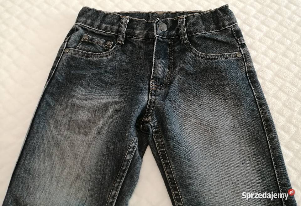 Spodnie dżinsy niebieskie 116 Takko Fashion Czeladź sprzedam