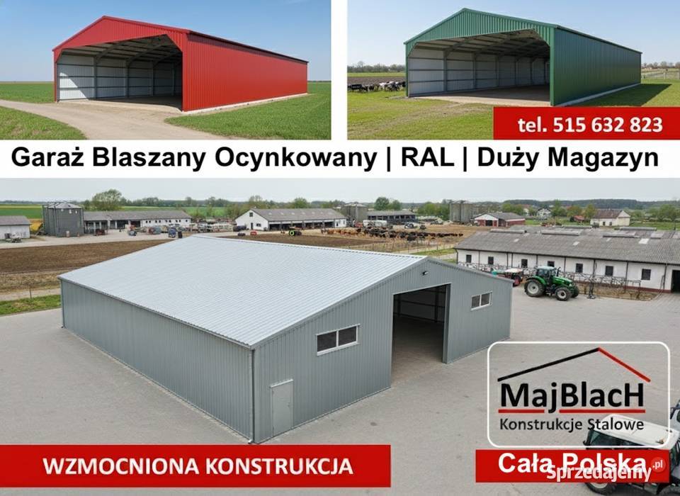 A79Garaż DREWNOPODOBNY Złoty Dąb Producent wielkopolskie Turek