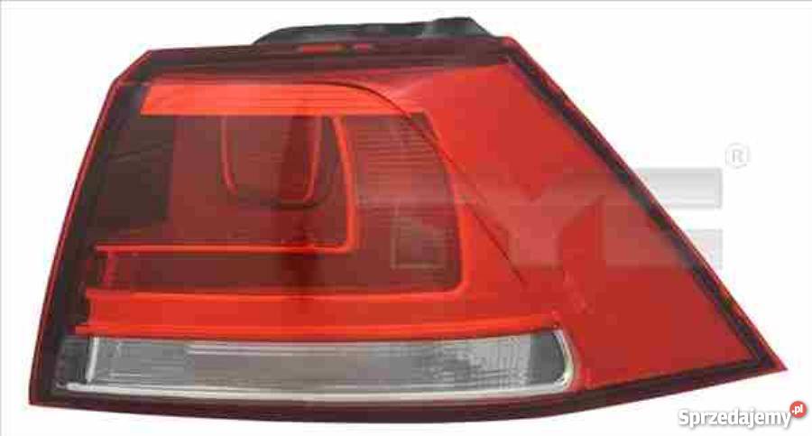 LAMPA TYLNA CZERWONA PR VW GOLF VII 1012 lampy tylne Pruszków