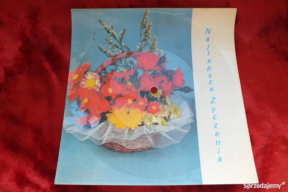 Stara pocztówka dźwiękowa Jarocka Odpływają Żary