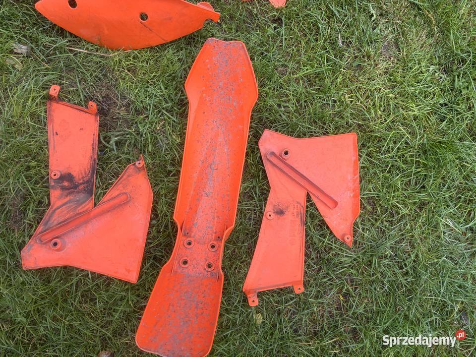 błotnik KTM SX 125 plastyki 2005 2006 używane podlaskie Kosianka-Boruty