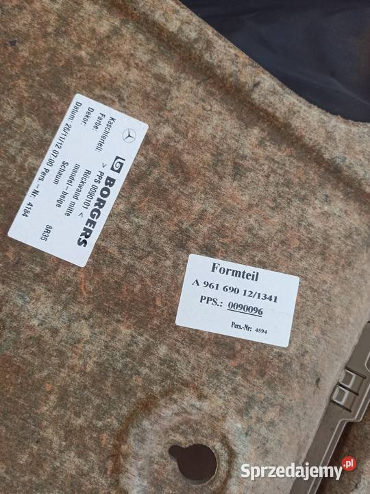 ACTROS MP4 AROCS ANTOS WĄSKA KAB TAPICERKA ciężarowe Bieleń