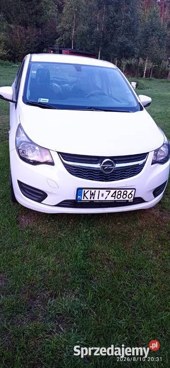 Opel Karl Enjoy pierwszy właściciel przebieg 137 wielkopolskie Złotów
