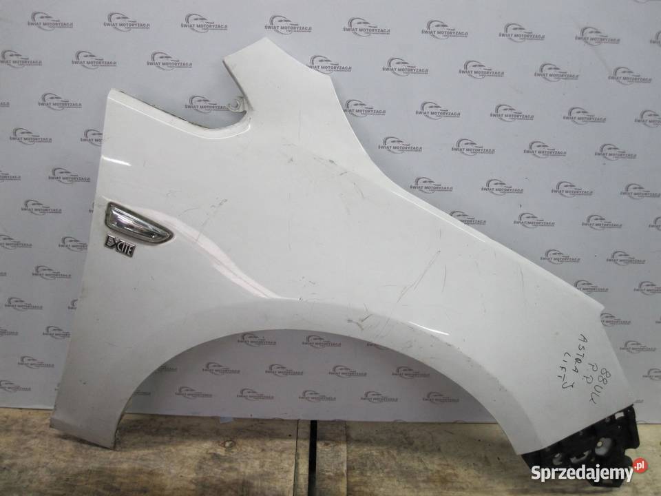 OPEL ASTRA J LIFT 14r błotnik prawy przód osobowe świętokrzyskie