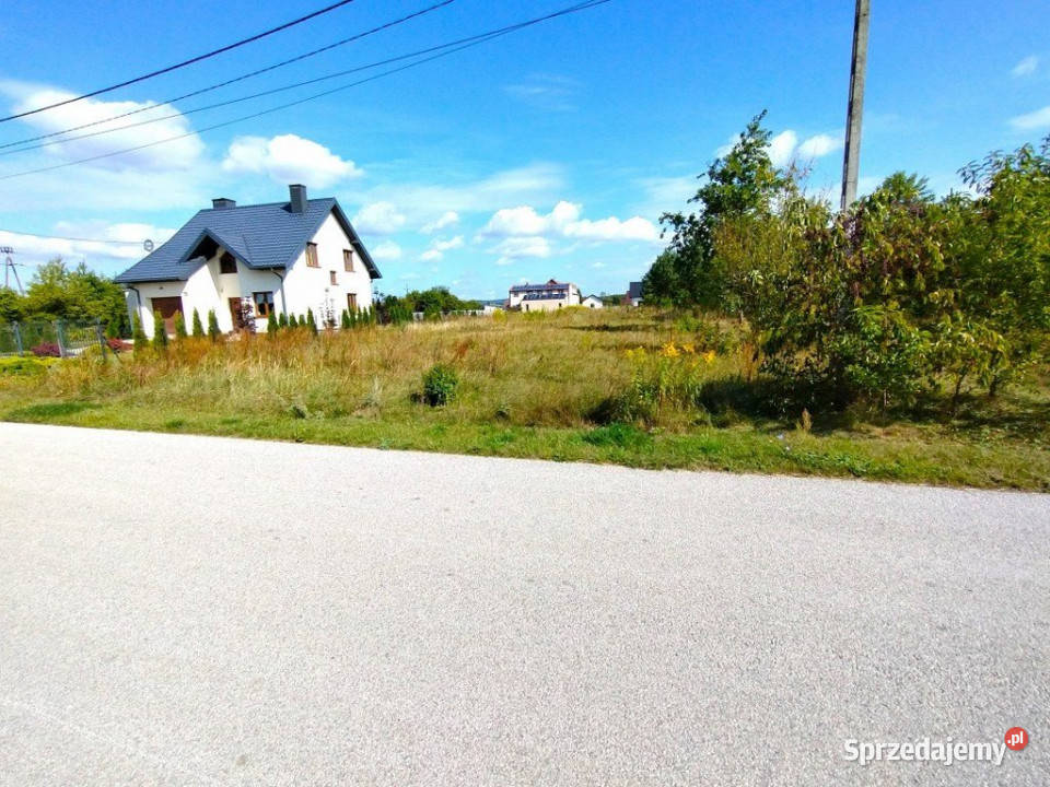 sprzedaży gruntu 2100m2 Bilcza sprzedam