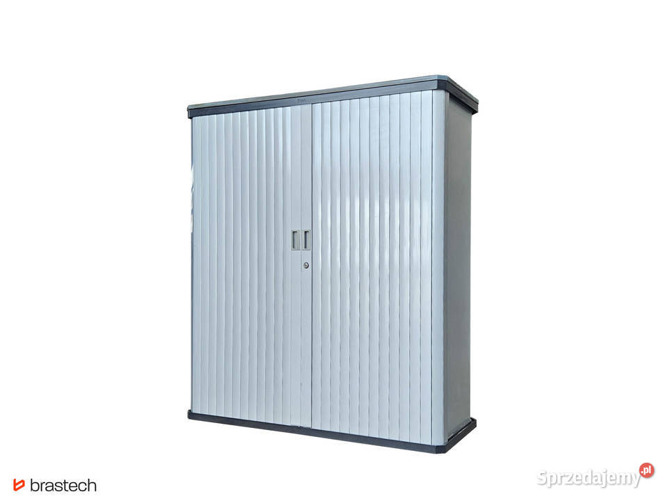 Szafa roletowa 136 x 120 x 50 Aluminiowa Żaluzja Szafy i garderoby Sątoczno