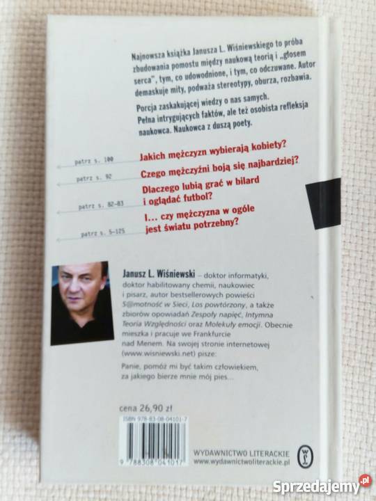 Czy mężczyźni są światu potrzebni Janusz Leon mazowieckie