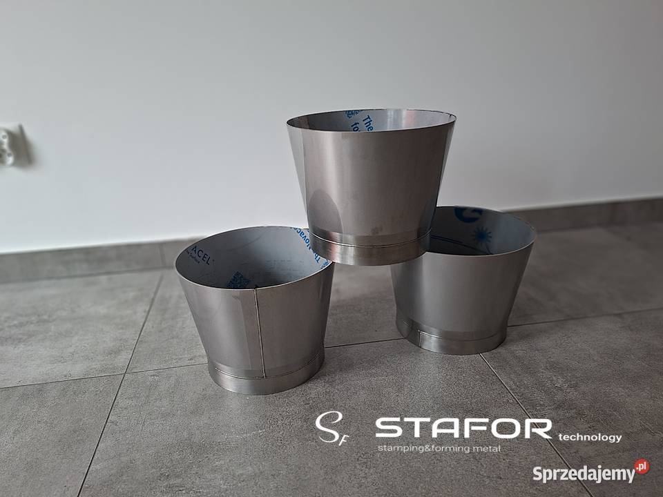 zsyp nierdzewny lej przejście stożkowe małopolskie Kraków