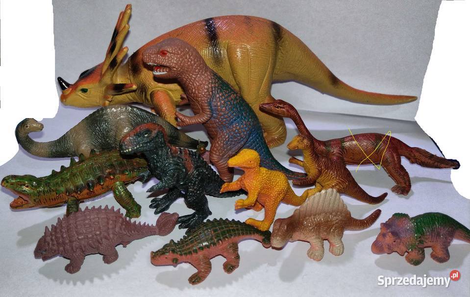 Zestaw 5 figurki dinozaury dinozaur nowe 1993 mazowieckie Warszawa