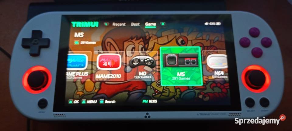 Retro konsola do gier 128gb sd karta gier opolskie Grodków