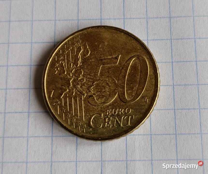 50 EURO CENT 1999 BELGIA Piszczac