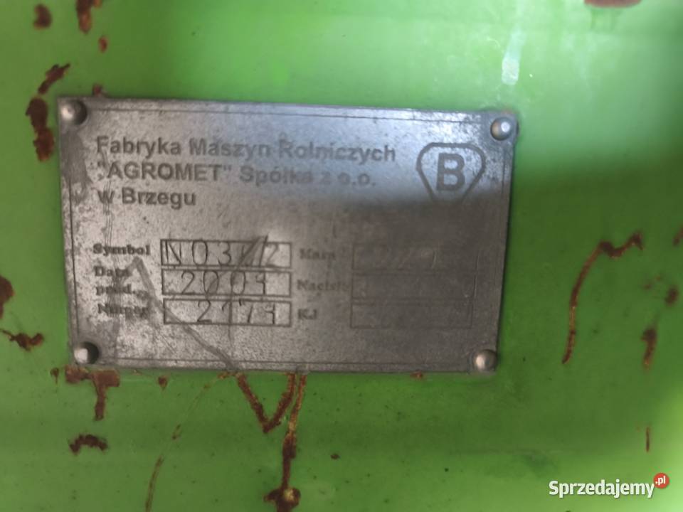 Rozsiewacz nawozów unia brzego mx850 2004r Radzyń Podlaski