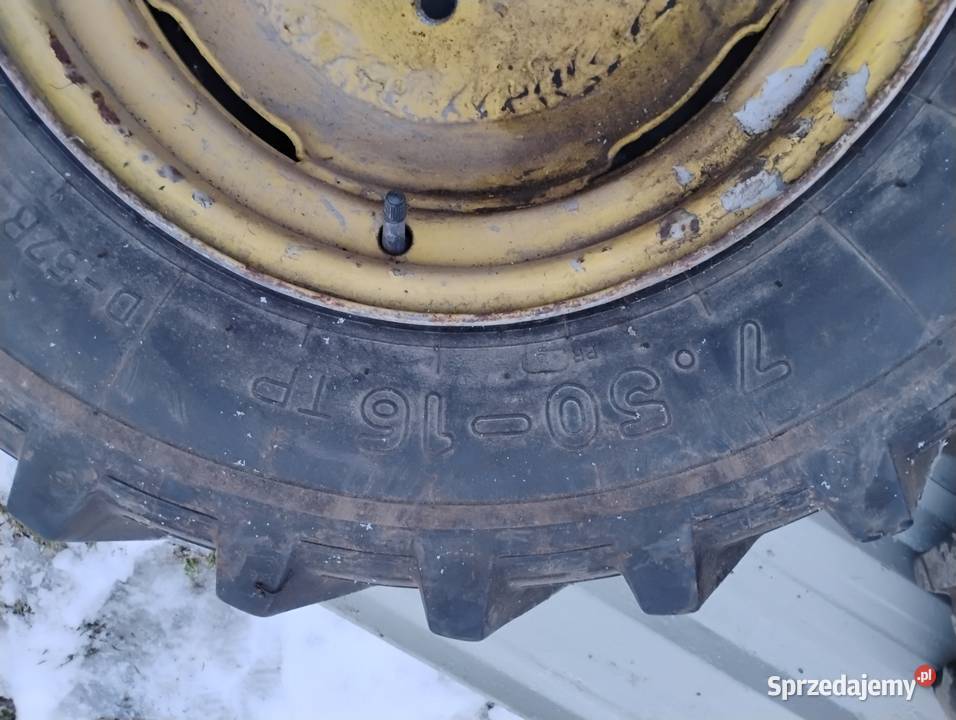 Koło 750 16 dwukółka przyczepka