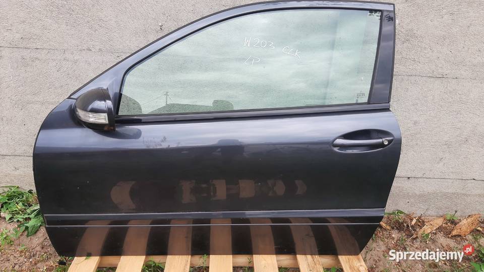 drzwi lewe kompletne mercedes c w203 coupe CL Karoseria Części samochodowe Dębno