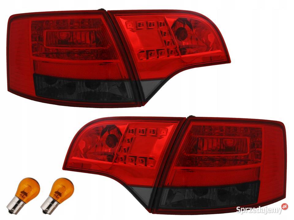Lampy tyl ne kpl Led diodowe Tuning Red Smoke Gdańsk