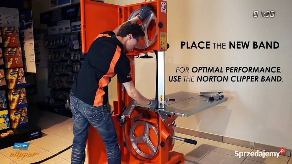 NORTON CLIPPER CB651 PIŁA PILARKA PRZECINARKA Opalenica