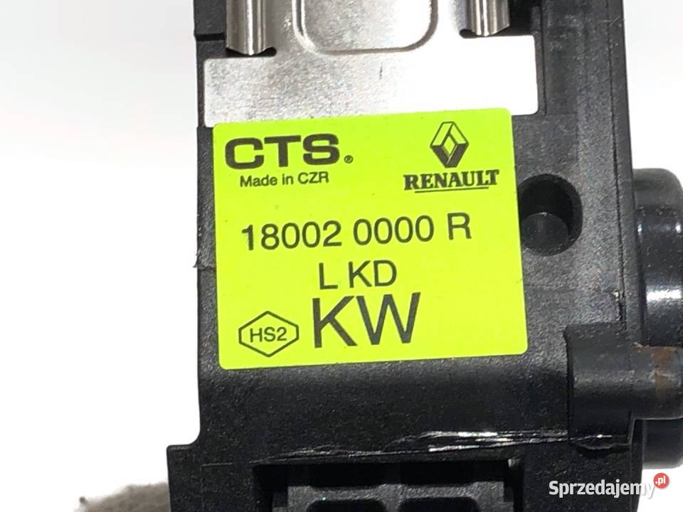 POTENCJOMETR GAZU RENAULT MEGANE IV 180020000R osobowe podkarpackie
