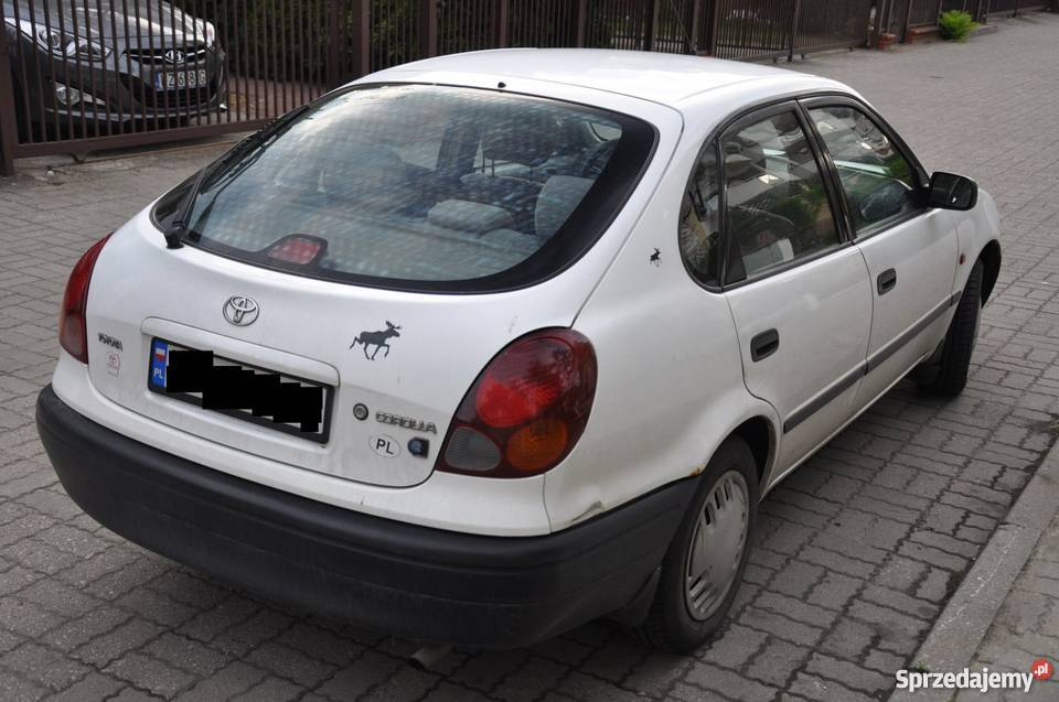 Toyota Corolla E11 Liftback 13 4EFE 86 benzyna Hatchback Warszawa