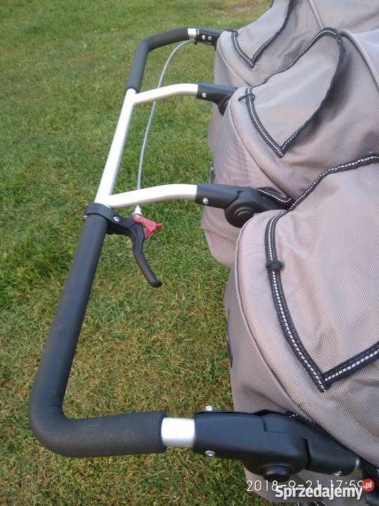 Wózek spacerowy trojaczków TFK Trio Triplet Zambrów