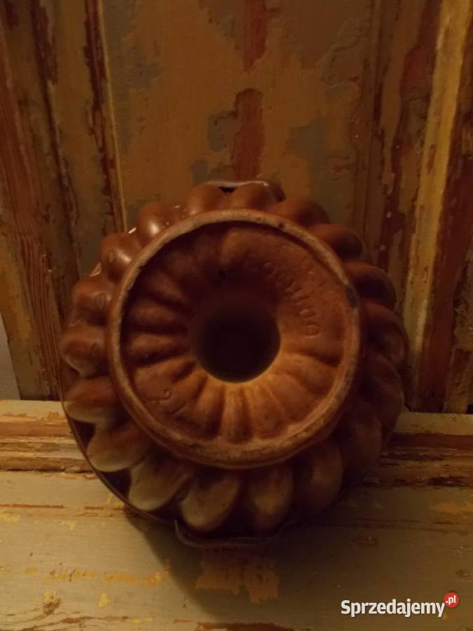 Stara Ceramiczna Forma do Babki Kamionka Bochnia zachodniopomorskie