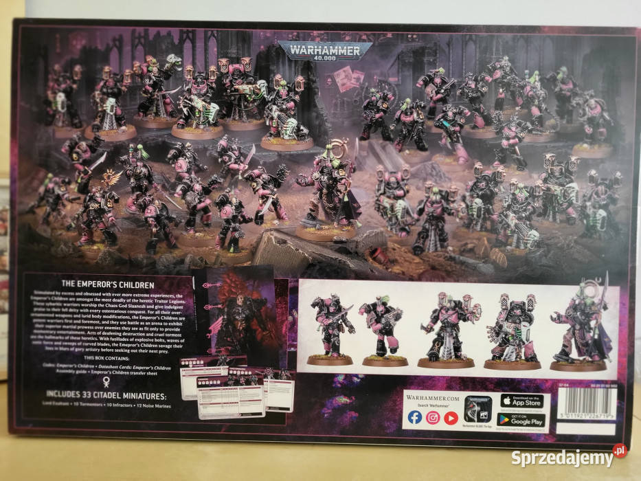 Champions of Slaanesh Emperors Children Army Set Warszawa