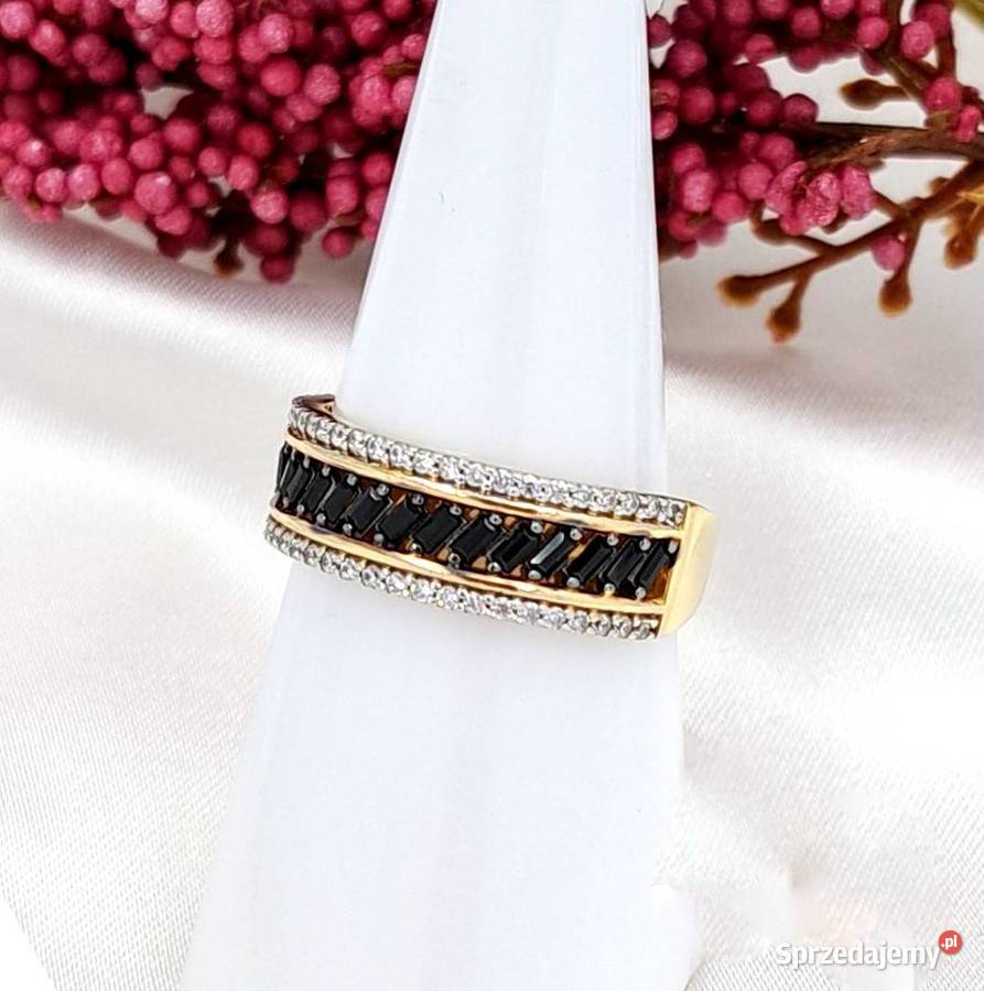 Pierścionek r15 Złoty pr333 Obrączkowy z złote sprzedam