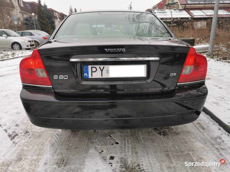 VOLVO S80 04r LIFT 24D5 TDI 163 AUTOMAT JASNE 163KM Poznań