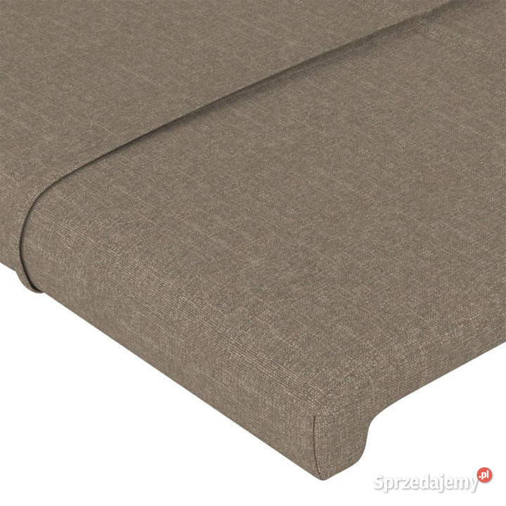 Zagłówek do łóżka z LED taupe 103x16x7888 sprzedam