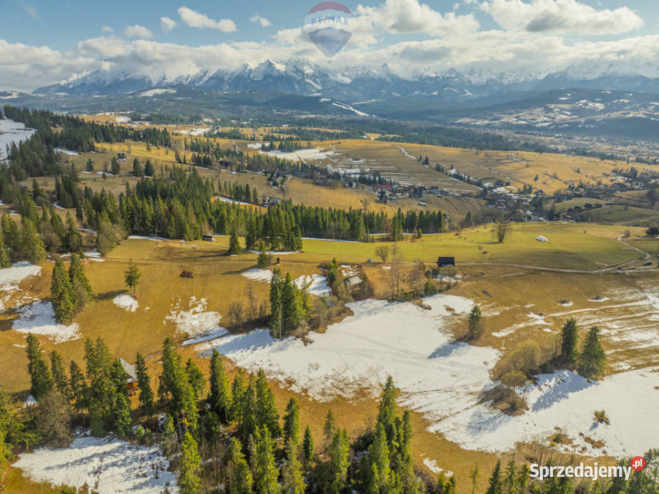 DZIAŁKA Z WIDOKIEM NA TATRY 2670 m 40m małopolskie Rzepiska
