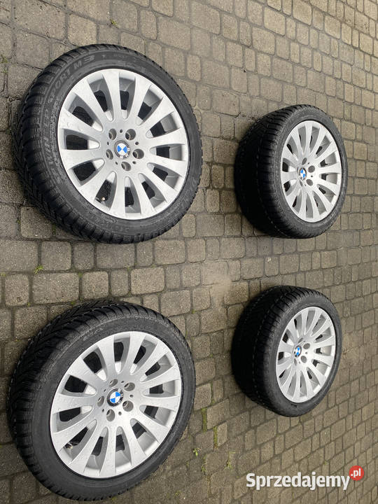 Oryginalne felgi BMW 18 opony Dunlop Run Flat Samochodowe Wrocław