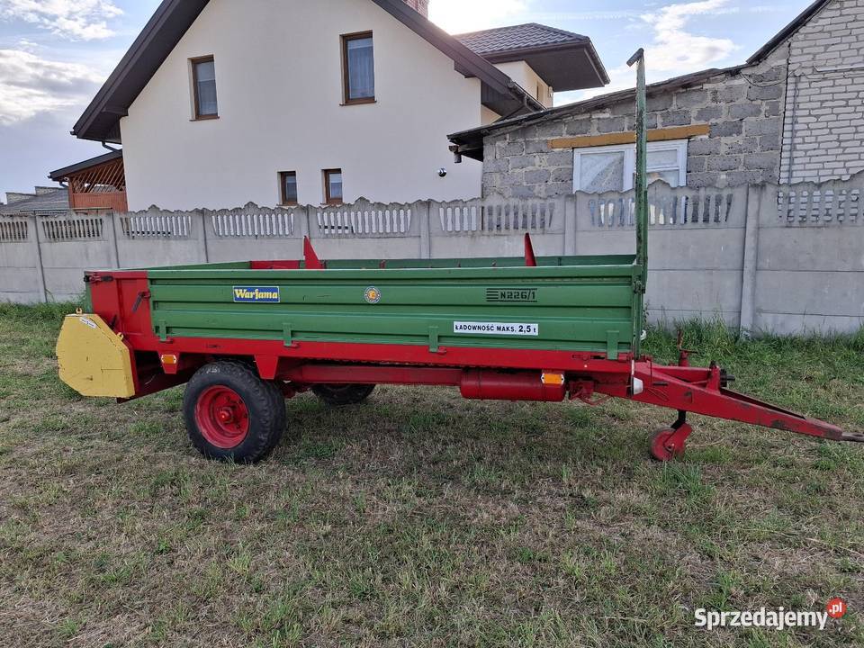 Rozrzutnik obornika 25t Warfama NOWY