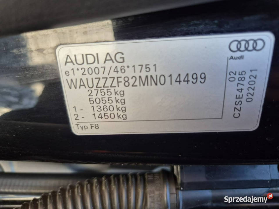 Audi A8 Poleasingowe D5 2017 A8 Komorniki sprzedam