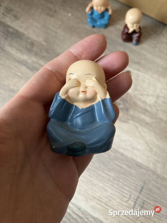 Figurki małego buddy nie widzę nie słyszę nie