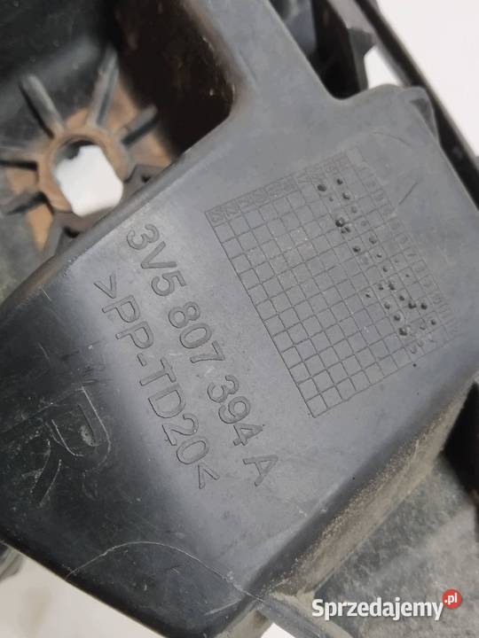 ŚLIZG ZDERZAKA KOMPLET 3V5807863 3V5807393A