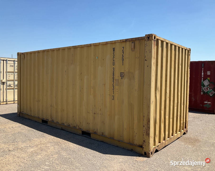 Kontener morski magazynowy 20DV 6 metrowy Brwinów