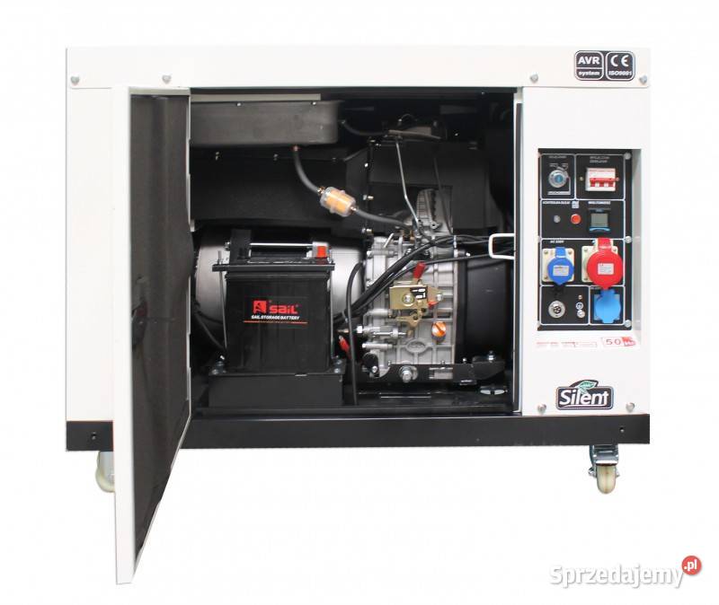 GENERATOR PRĄDOTWÓRCZY OPTIMAT IQ9500 CUBE 9 KW sprzedam