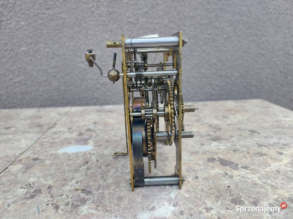 577 Mechanizm starego zegara miniatury Junghans Tczew sprzedam