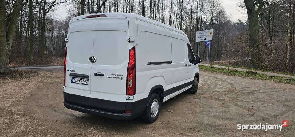 Dostawczy furgon Maxus Deliver 9 czujnik martwego pola Pozostałe Jarocin