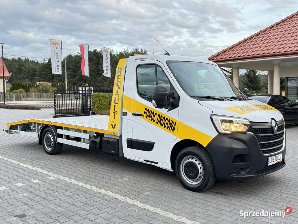 Renault Master 23 dCi 145 Laweta Pomoc Drogowa elektryczne lusterka Widełki